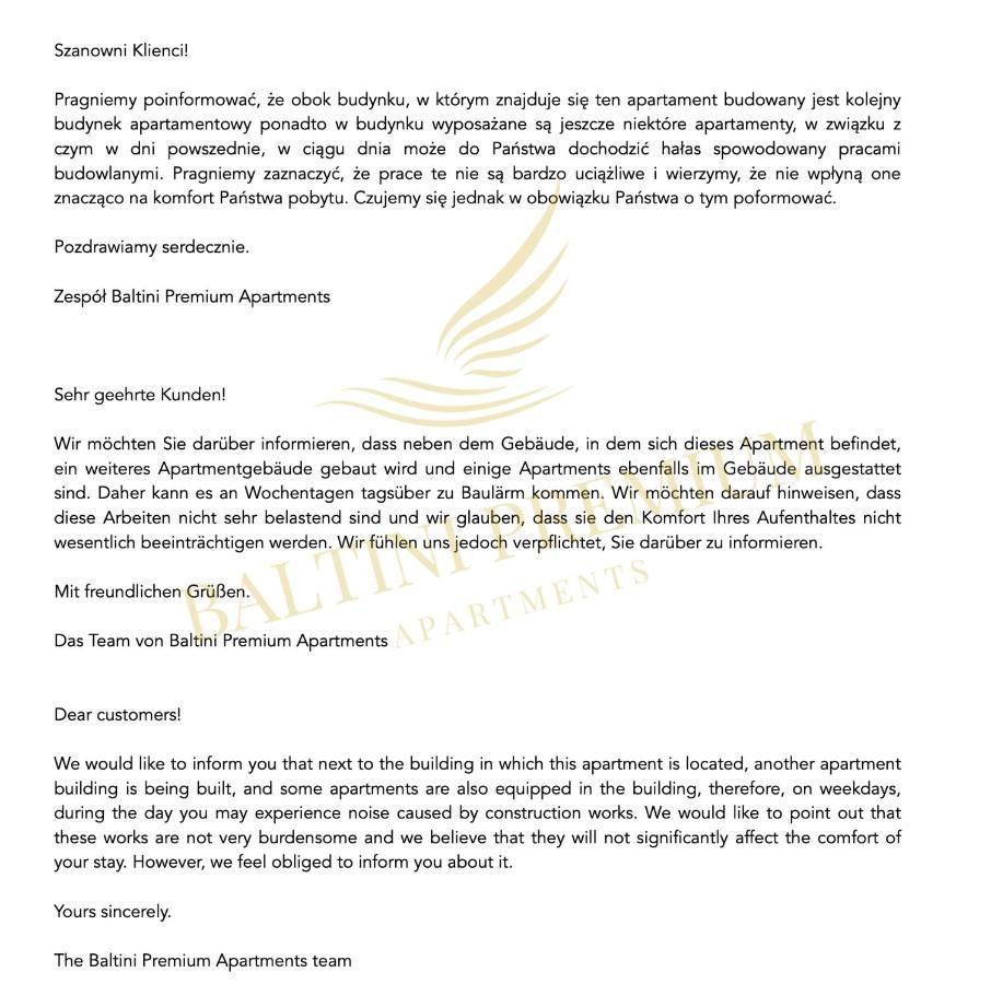 Baltini Premium Baltic Marina Apartment Kolobrzeg